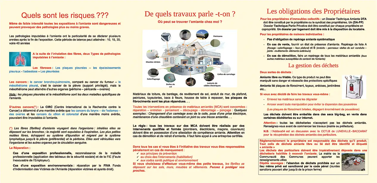 Infos amiante pour particuliers